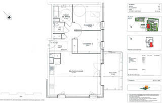 Vente Appartement 3 pièces 67 m² Barberaz 73000