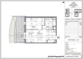 Vente Appartement 2 pièces 45.05 m² Aix-les-Bains 73100
