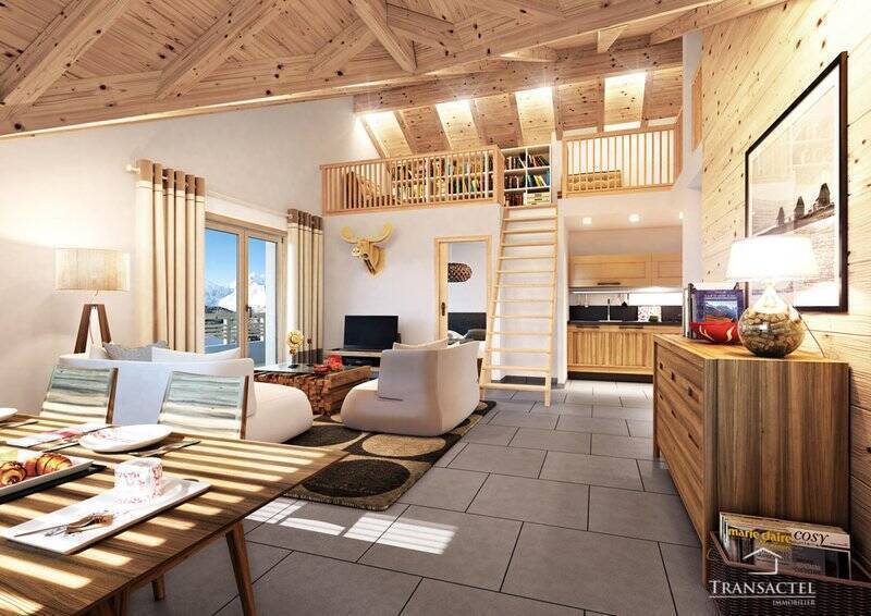 Vendu Appartement 4 pièces 76 m² Saint-Gervais-les-Bains 74170 Télécabine