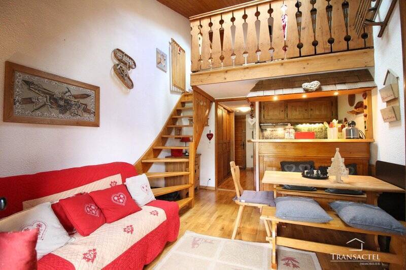 Vendu Appartement 2 pièces 40 m² Saint-Gervais-les-Bains 74170 Proche centre