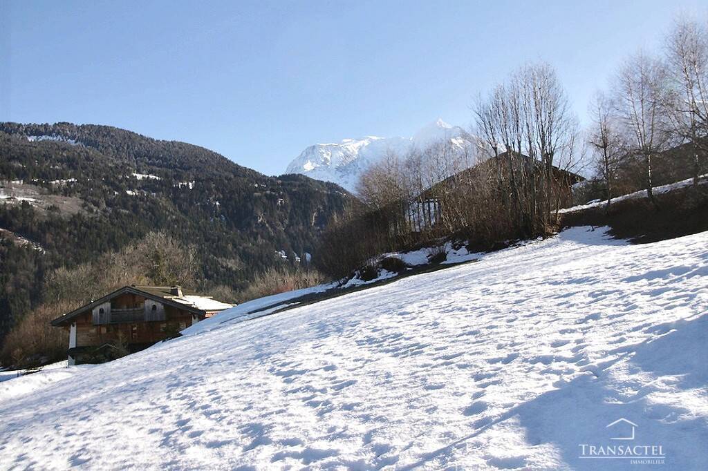 Vendu Terrain Saint-Gervais-les-Bains 74170 Entre Saint Gervais et Saint Nicolas