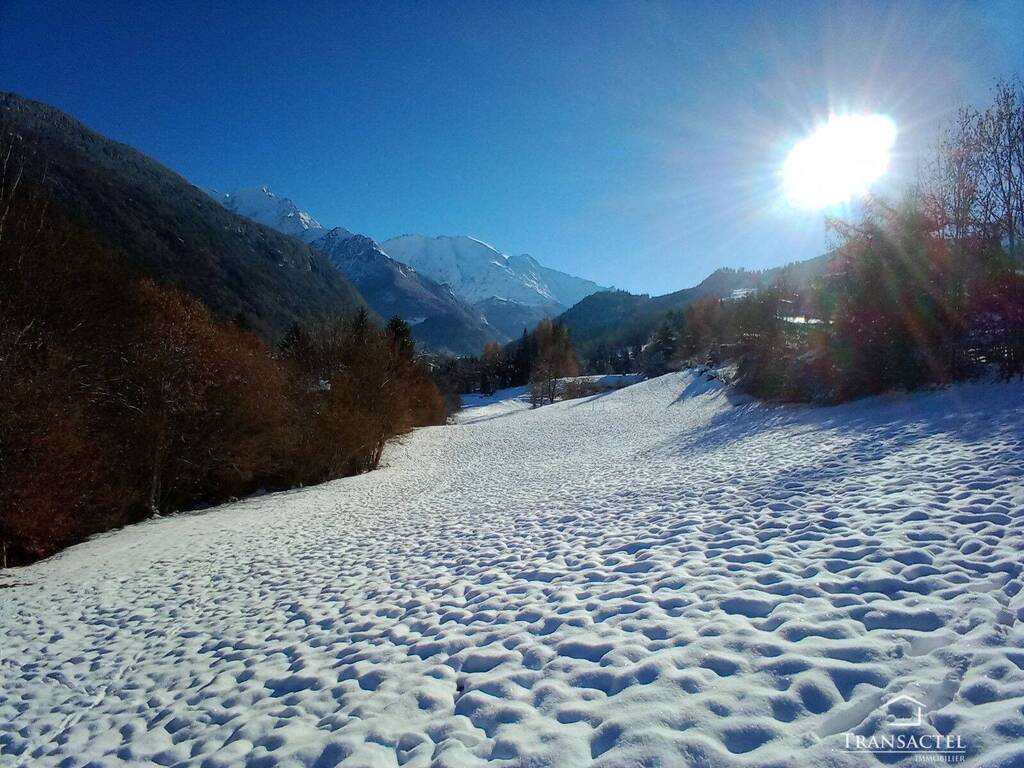 Vendu Terrain Saint-Gervais-les-Bains 74170 2,5 kms du centre