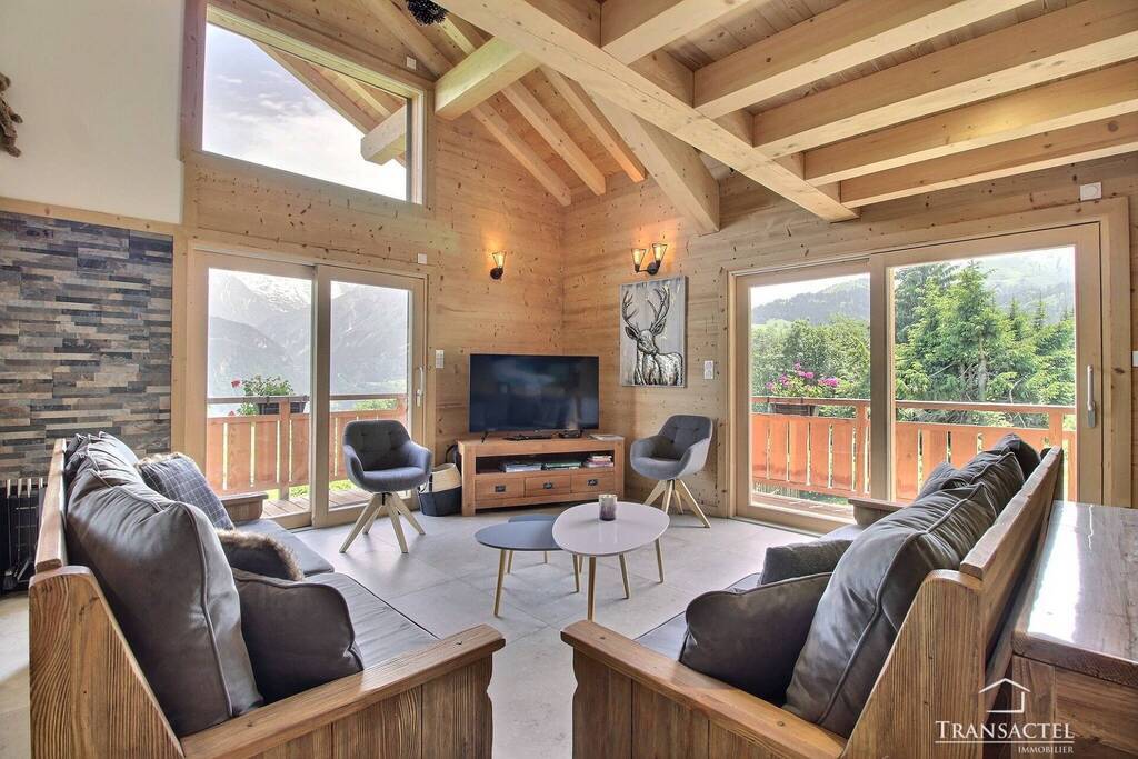Buy House or Chalet maison individuelle 6 rooms 219 m² Saint-Gervais-les-Bains 74170 Coteau Bettex