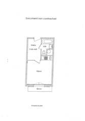 Sold Apartment studio 1 room 18.19 m² Saint-Gervais-les-Bains 74170 Proche centre