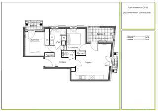 Sold Apartment t3 51.82 m² Saint-Gervais-les-Bains 74170 Centre