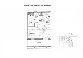 Vendu Appartement t2 42.59 m² Saint-Gervais-les-Bains 74170 Proche centre