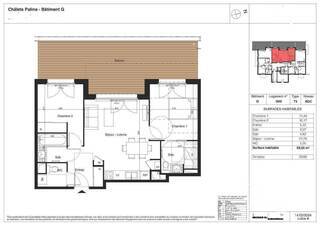 Vente Appartement t3 59.2 m² Les Contamines-Montjoie 74170 Proche village