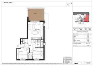 Vente Appartement t3 61.77 m² Les Contamines-Montjoie 74170 Proche centre