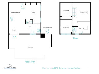 Vente Appartement duplex 3 pièces 70.19 m² Combloux 74920 La Princesse