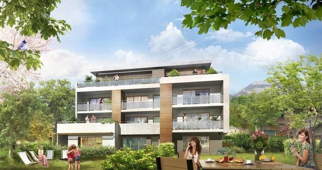 Programme neuf à Grenoble Villa Auguste - 9 appartements - Du Studio au T5 - à partir de 106 000 €