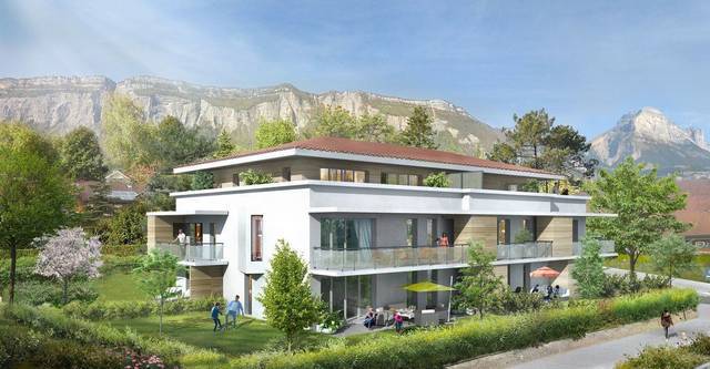 Programme neuf à Saint-Ismier Villa Jean - 10 appartements - Du T2 au T4 - à partir de 190 000 €
