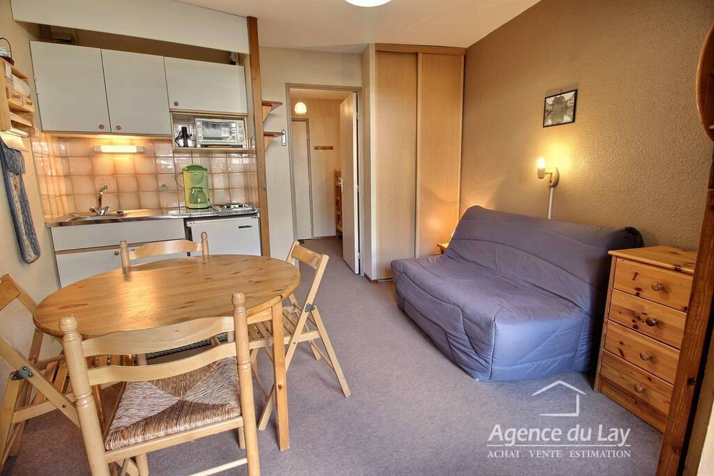 Sold Apartment studio 1 room 19.92 m² Les Contamines-Montjoie 74170 Hameaux du Lay