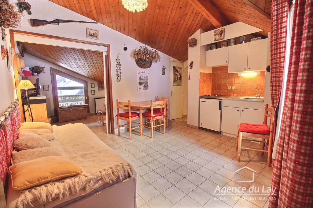 Sold Apartment t2 32.28 m² Les Contamines-Montjoie 74170 Hameaux du Lay