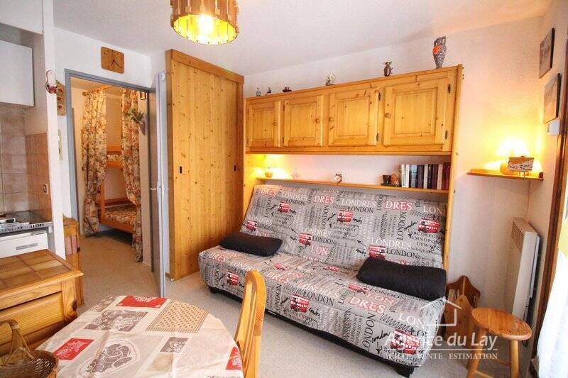 Sold Apartment studio 1 room 19 m² Les Contamines-Montjoie 74170 Hameaux du Lay