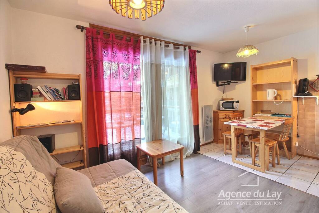 Sold Apartment studio 1 room 22.66 m² Les Contamines-Montjoie 74170 Hameaux du Lay