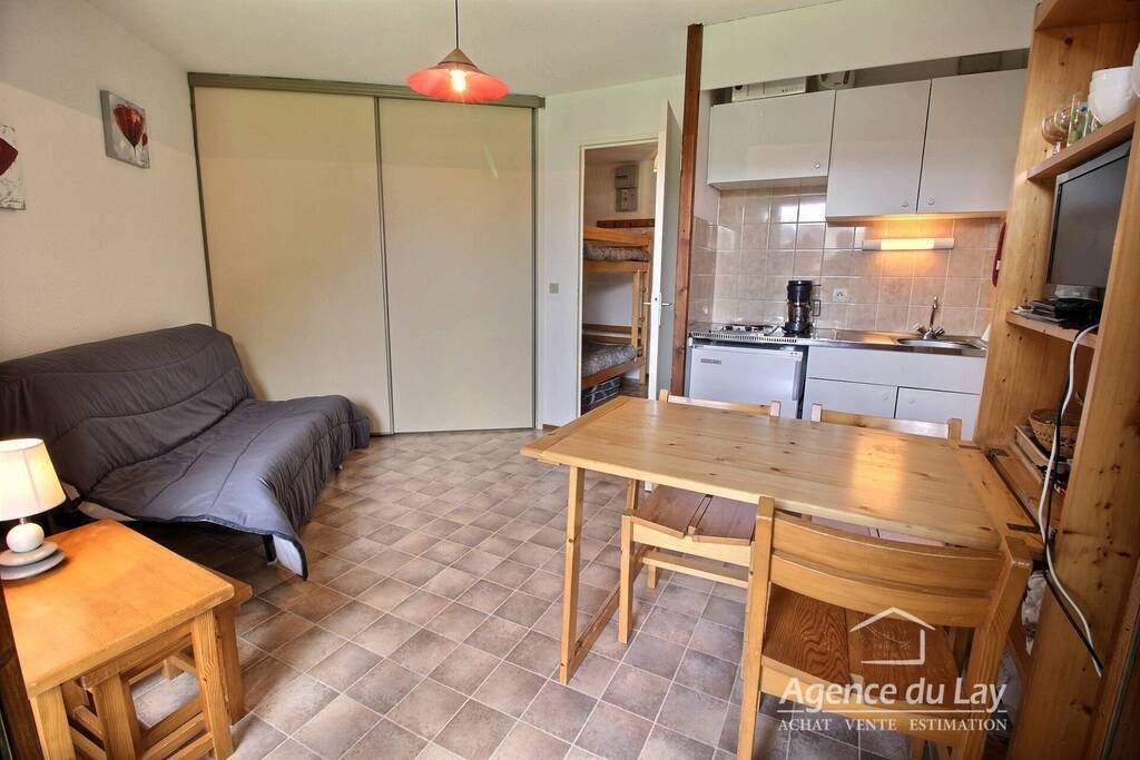 Sold Apartment studio 1 room 20.98 m² Les Contamines-Montjoie 74170 Hameaux du Lay