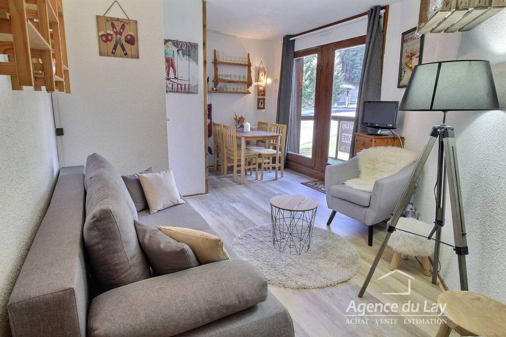 Sold Apartment studio 1 room 24.44 m² Les Contamines-Montjoie 74170 Hameaux du Lay