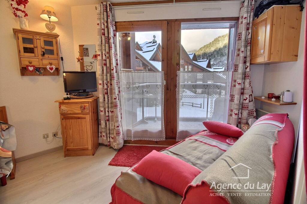 Sold Apartment studio 1 room 22.43 m² Les Contamines-Montjoie 74170 Hameaux du Lay