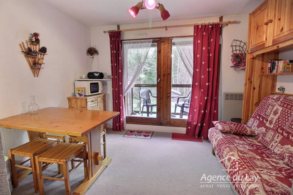 Sold Apartment studio 1 room 18.56 m² Les Contamines-Montjoie 74170 Hameaux du Lay