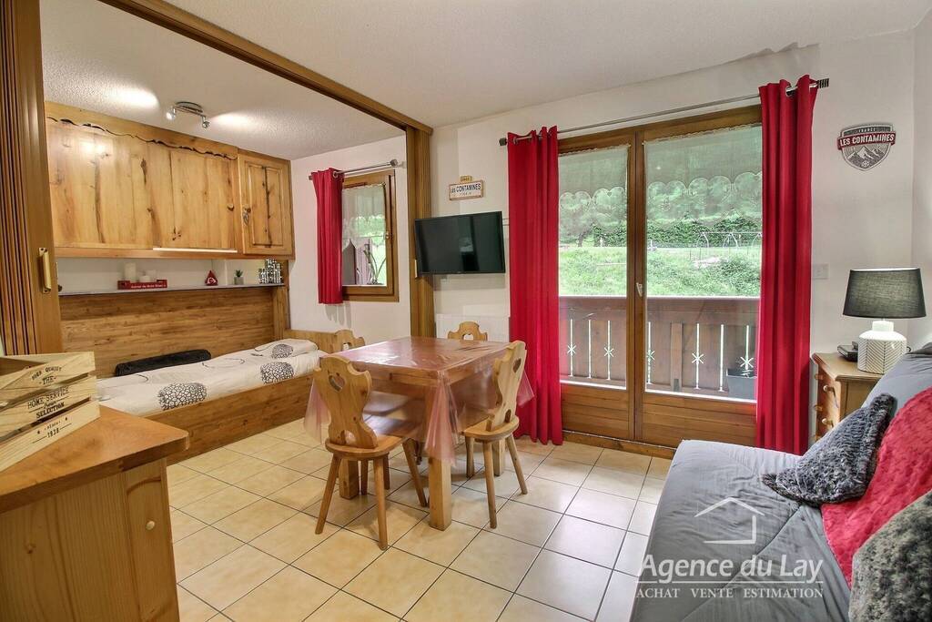 Vendu Appartement t2 20.08 m² Les Contamines-Montjoie 74170 Hameaux du Lay