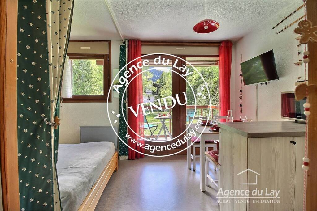 Vendu Appartement t1 19.87 m² Les Contamines-Montjoie 74170 Hameaux du Lay