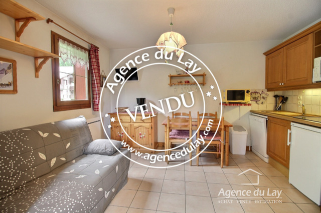 Sold property - Apartment 30.52 m² Les Contamines-Montjoie 74170 Hameaux du Lay
