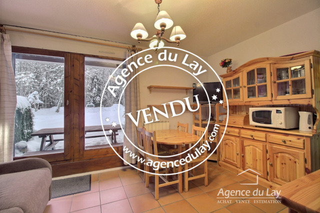 Sold property - Apartment studio 1 room 21.87 m² Les Contamines-Montjoie 74170 Hameaux du Lay