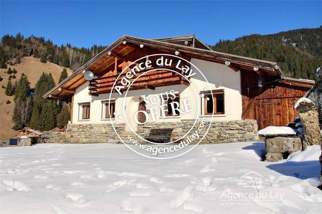 Buy House or Chalet chalet 5 rooms 132 m² Les Contamines-Montjoie 74170 La Frasse