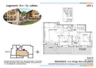 Buy Apartment t3 63 m² Les Contamines-Montjoie 74170 Centre