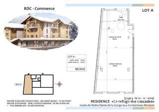 Vente Local commercial 2 pièces Les Contamines-Montjoie 74170 Centre