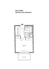 Sold Apartment studio 1 room 18.56 m² Les Contamines-Montjoie 74170 Hameaux du Lay