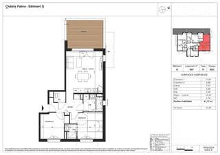 Vente Appartement t3 61.77 m² Les Contamines-Montjoie 74170 Proche village