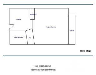 Vente Appartement studio 1 pièce 19.25 m² Les Contamines-Montjoie 74170 Hameaux du Lay