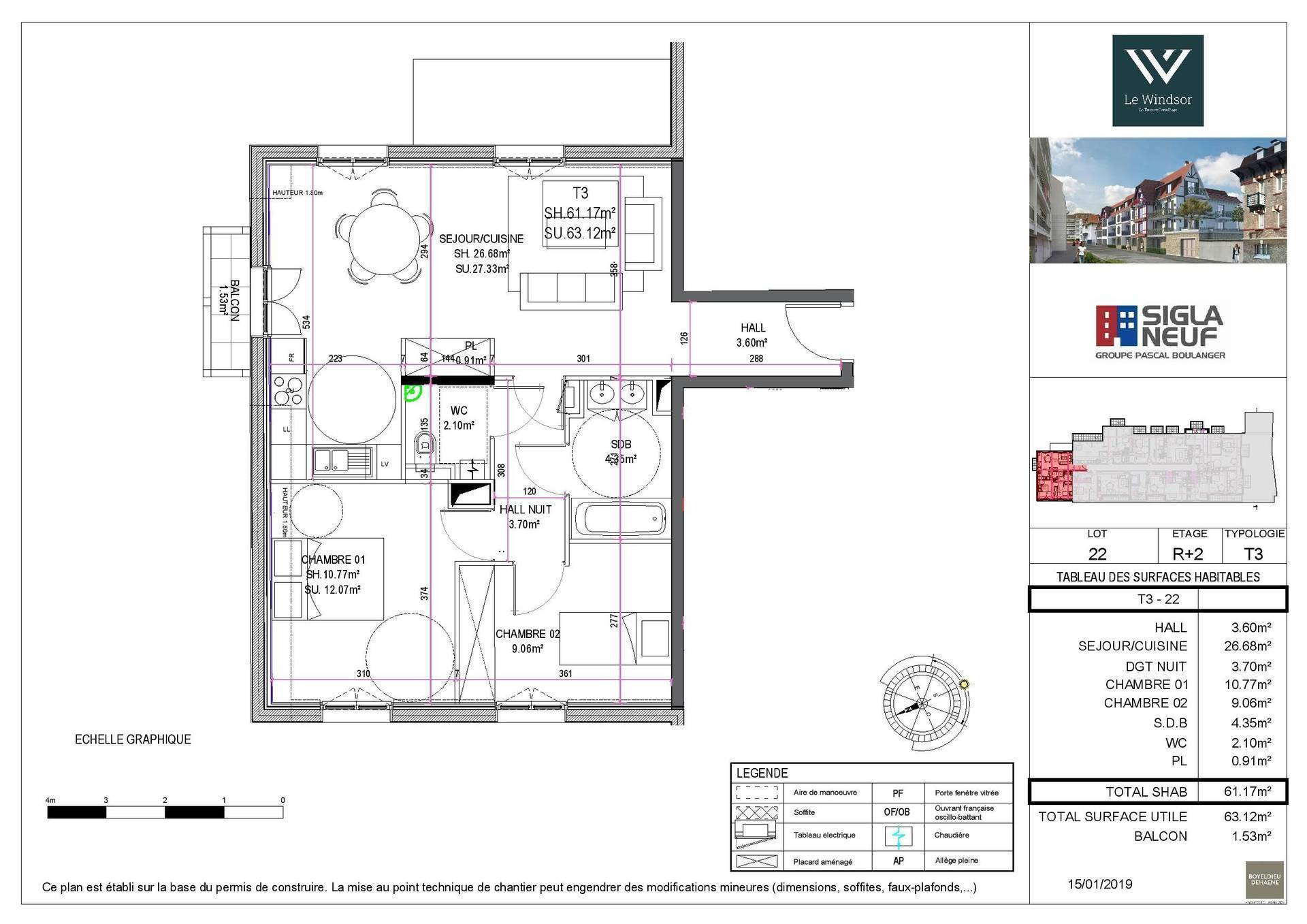 Buy Apartment 3 Rooms 6117 M² In Le Touquet Paris Plage