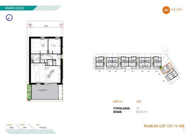 Sale Apartment 3 pièces 80.5 m² Cucq 62780