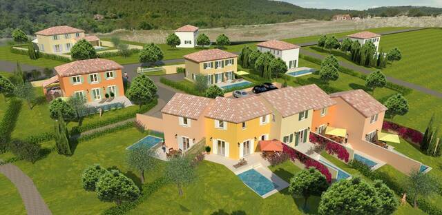 Programme neuf à Salernes Les Résidences Du Golf De Salernes - 5 maisons - à partir de 237 000 €