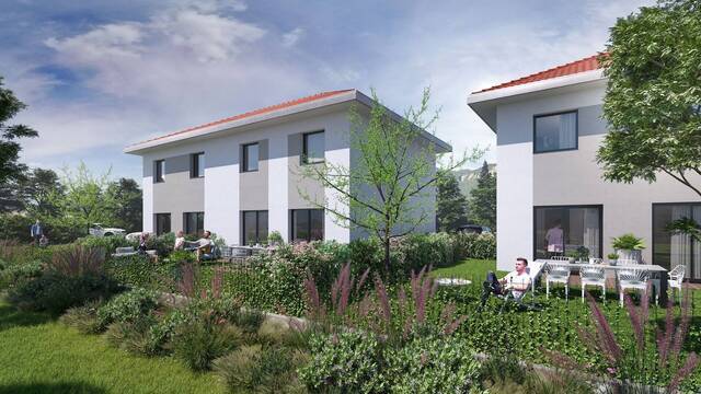 nuova proprietà a Saint-Pierre-en-Faucigny Le Clos Victoria - 6 case - Da T4 a T4 - a partire dal 379 000 €
