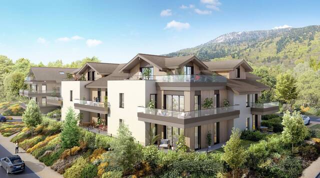 New property to Saint-Cergues Résidence Vertuose - 15 apartments - From T2 to T4 - from 234 000 €