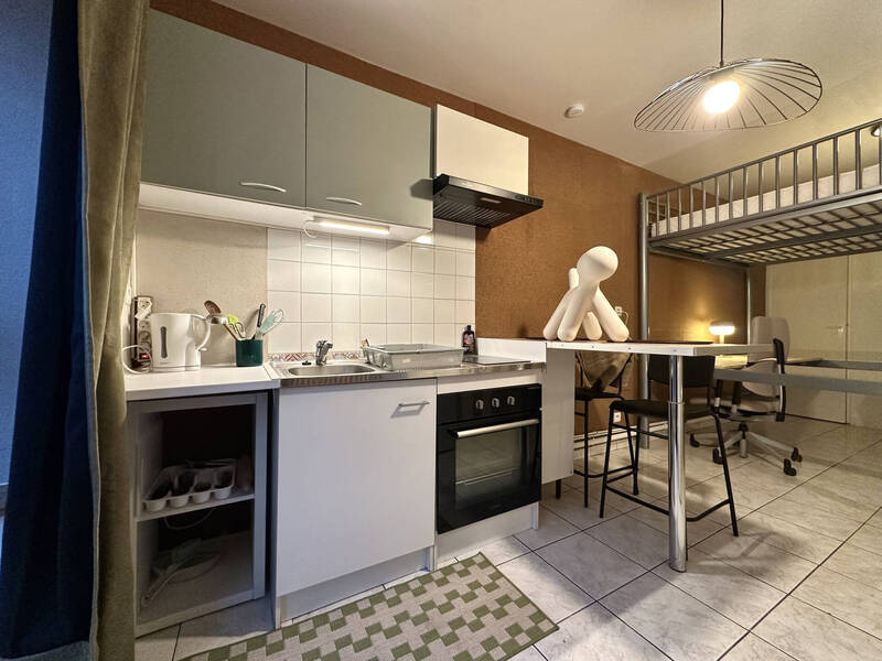 Location appartement studio 1 pièce 18 m² à Beaumont 63110 - 400 €