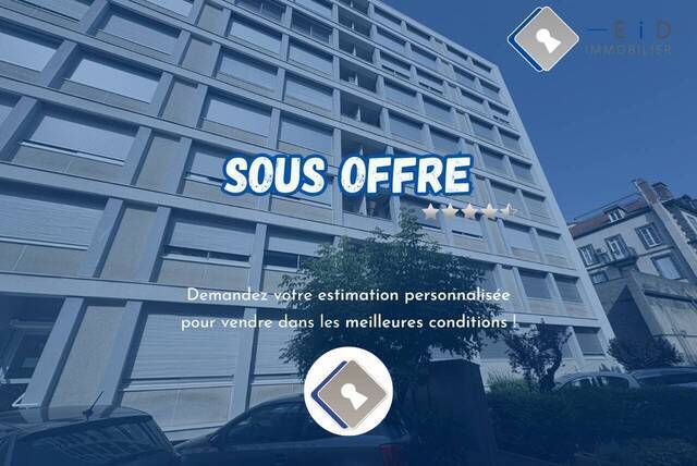 Sale Apartment appartement 3 rooms 56.58 m² Clermont-Ferrand 63000