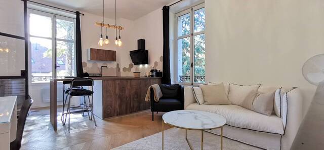 Rent Apartment t2 43.46 m² Chevry 01170 CALME