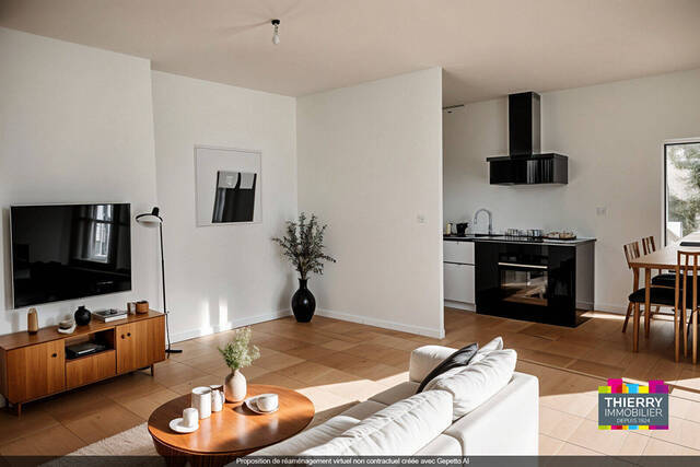 Vente Appartement 3 pièces 55.17 m² Nantes 44300 Beaujoire - Saint-Joseph