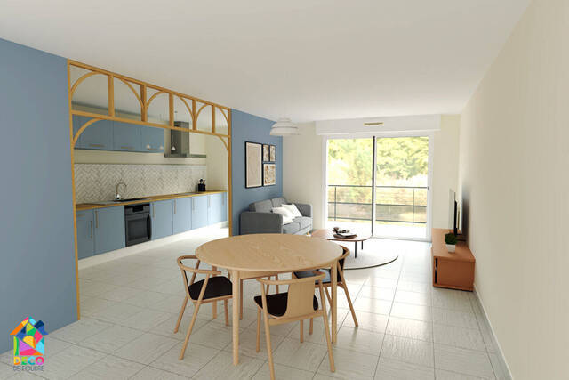 Vente Appartement 3 pièces 70.56 m² Saint-Nazaire 44600