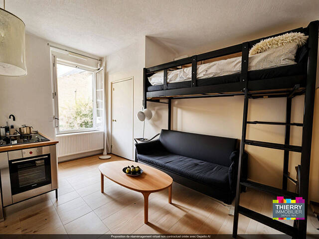 Vente Appartement 1 pièce 14.36 m² Rennes 35000 Saint-Helier