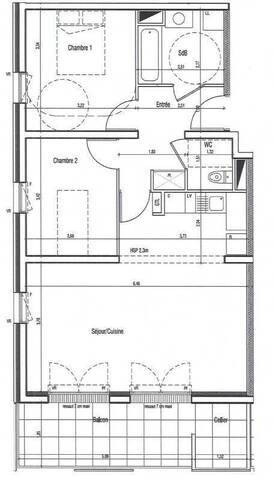 Location Appartement t3 66 m² Saint-Herblain 44800 Sillon de Bretagne