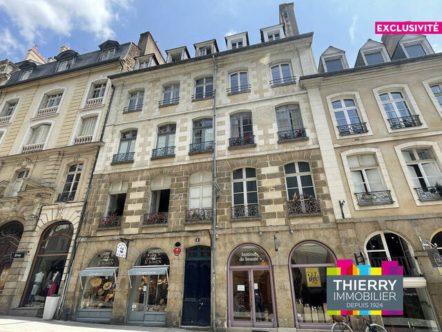 Vente Appartement 2 pièces 48.94 m² Rennes 35000 Centre Ville