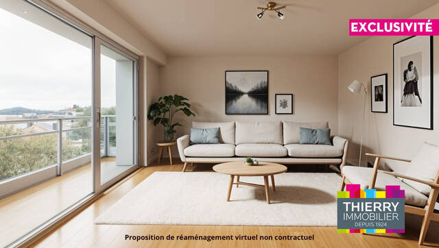 Vente Appartement 1 pièce 34.8 m² Saint-Herblain 44800 Saint-Herblain Nord-Beauséjour