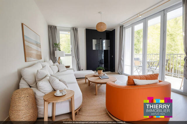 Vente Appartement 2 pièces 48.04 m² Rennes 35000 Bourg L'evêque