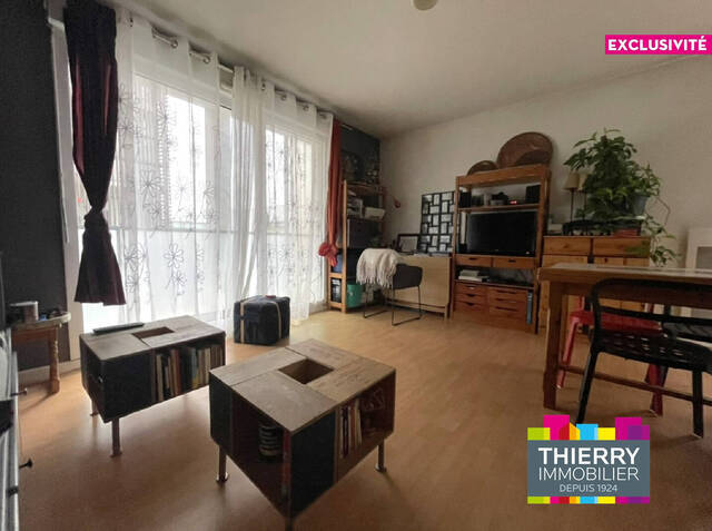 Vente Appartement 2 pièces 46 m² Nantes 44300 Bottière - Chénaie