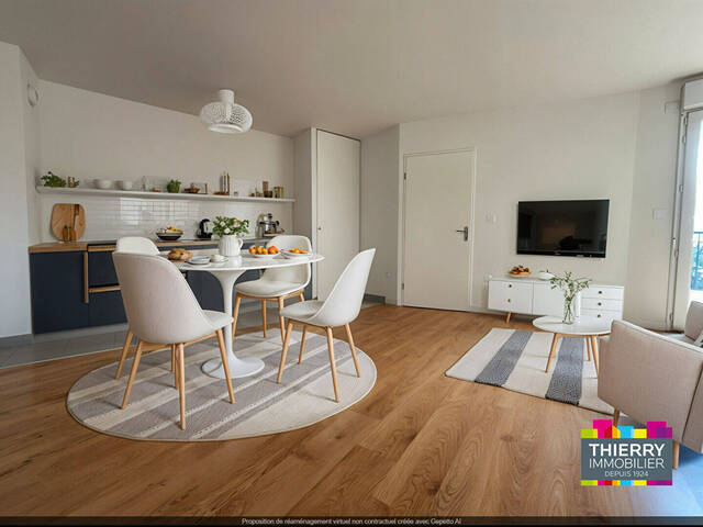Vente Appartement 3 pièces 60 m² Saint-Herblain 44800 Saint-Herblain Tillay-Garotterie